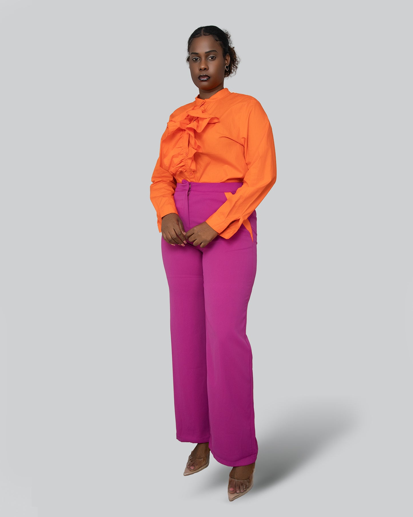 Fato de Pantalona com camisa (TZ-3053)