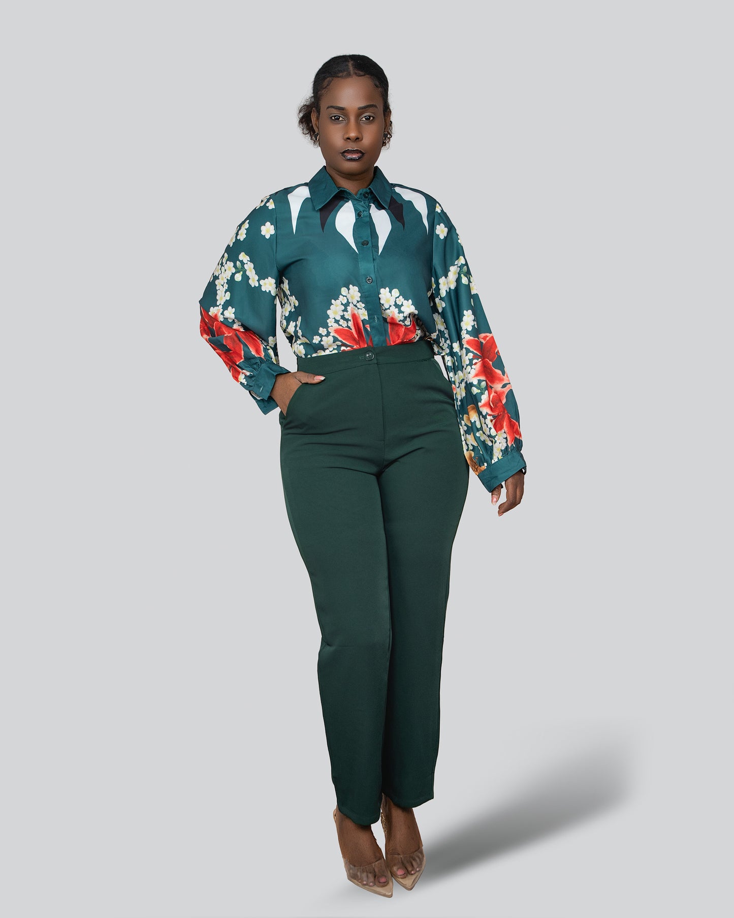 FATO DE PANTALONA COM BLUZA ESTAMPADA (TZ-2782)