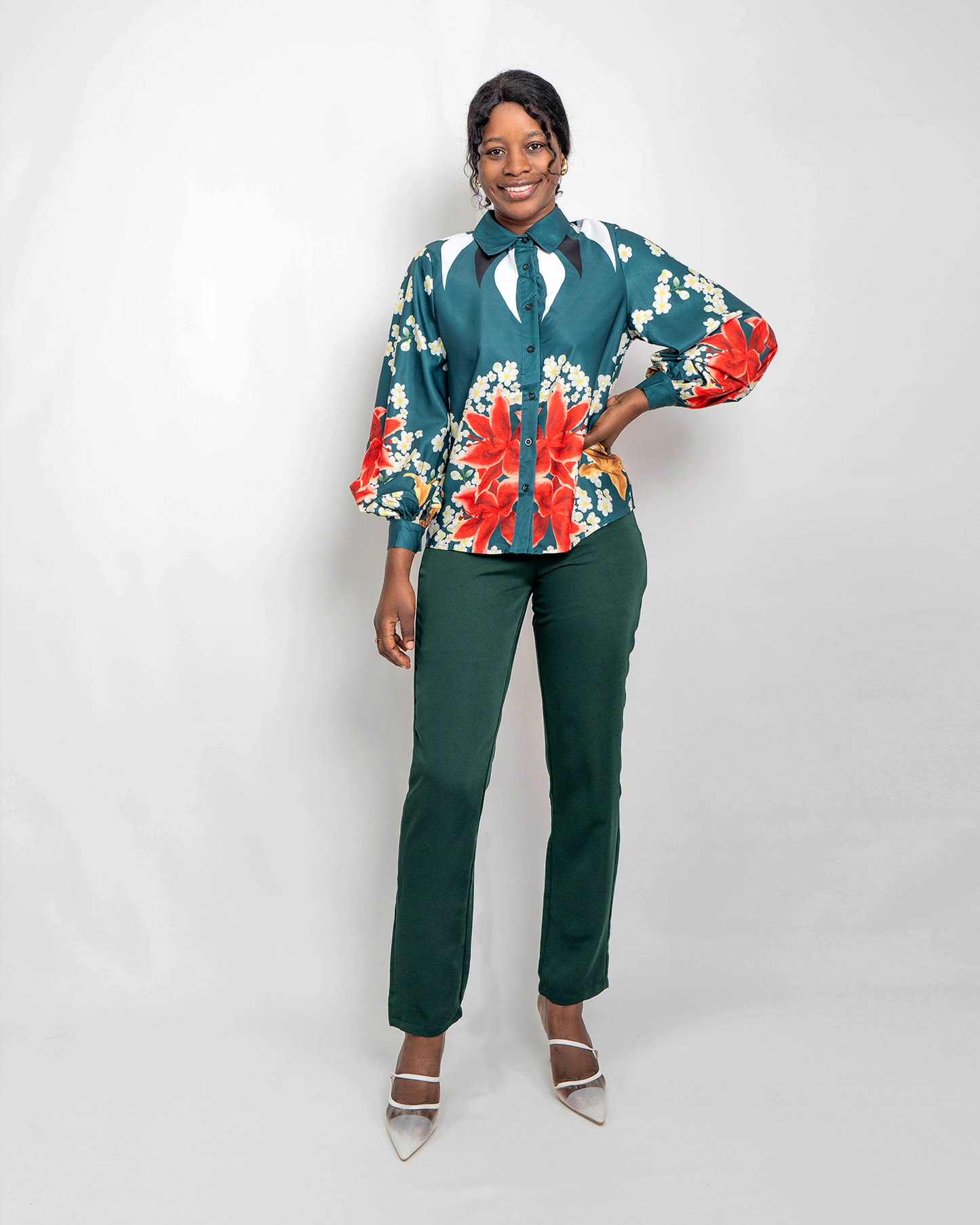 FATO DE PANTALONA COM BLUSA ESTAMPADA (TZ-2782)