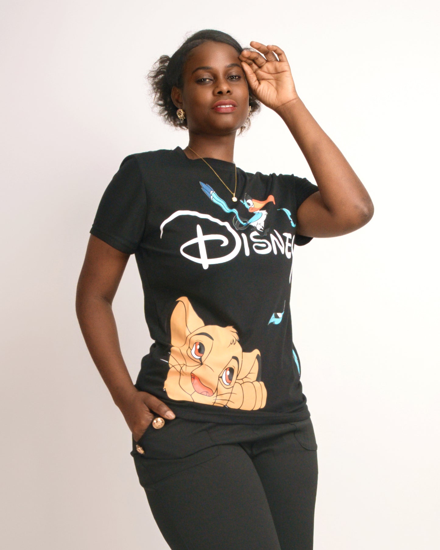T-SHIRT FEMENINA MODELO DISNEY   (K-35052)
