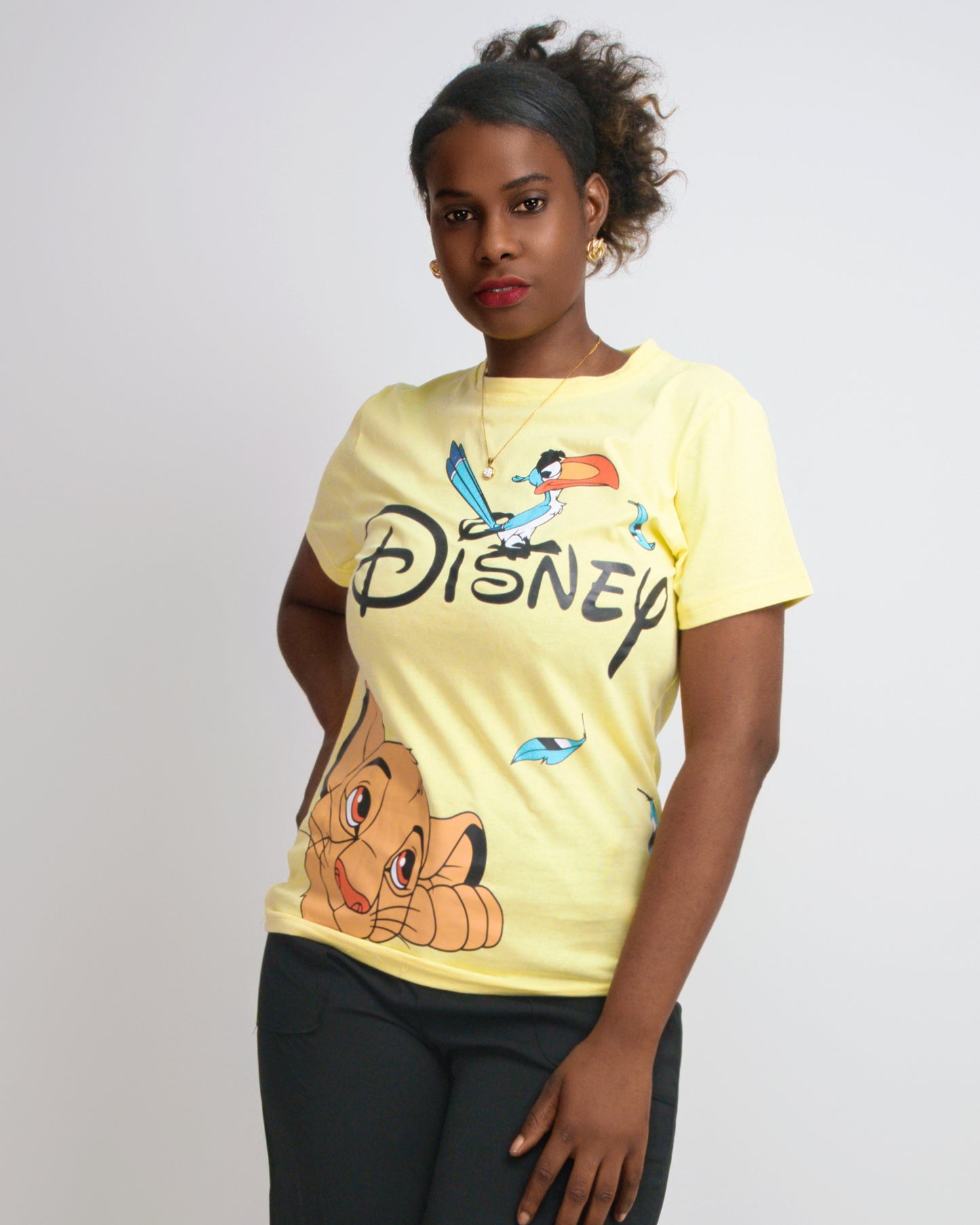 T-SHIRT FEMENINA MODELO DISNEY   (K-35052)