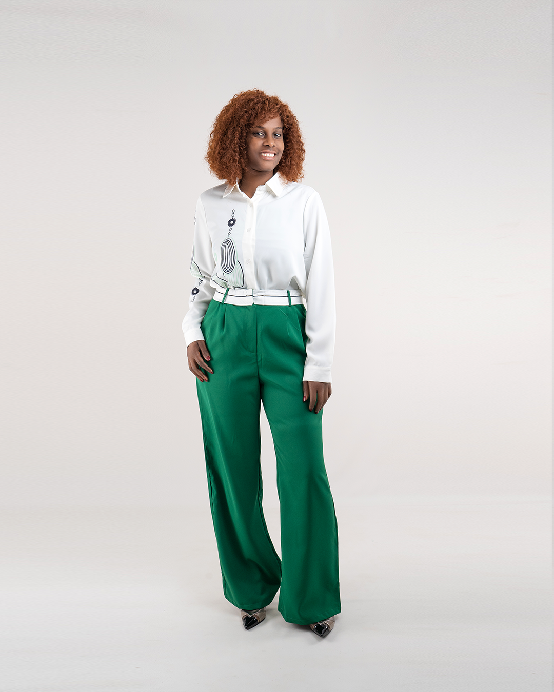Fato de Pantalona com camisa (TZ-3025)