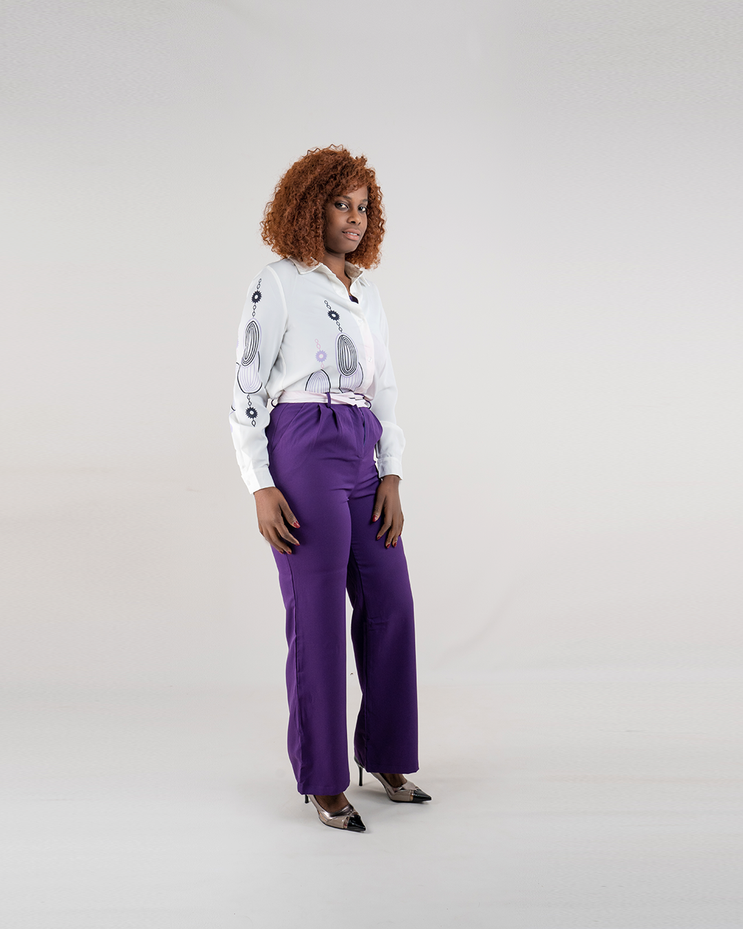 Fato de Pantalona com camisa (TZ-3025)