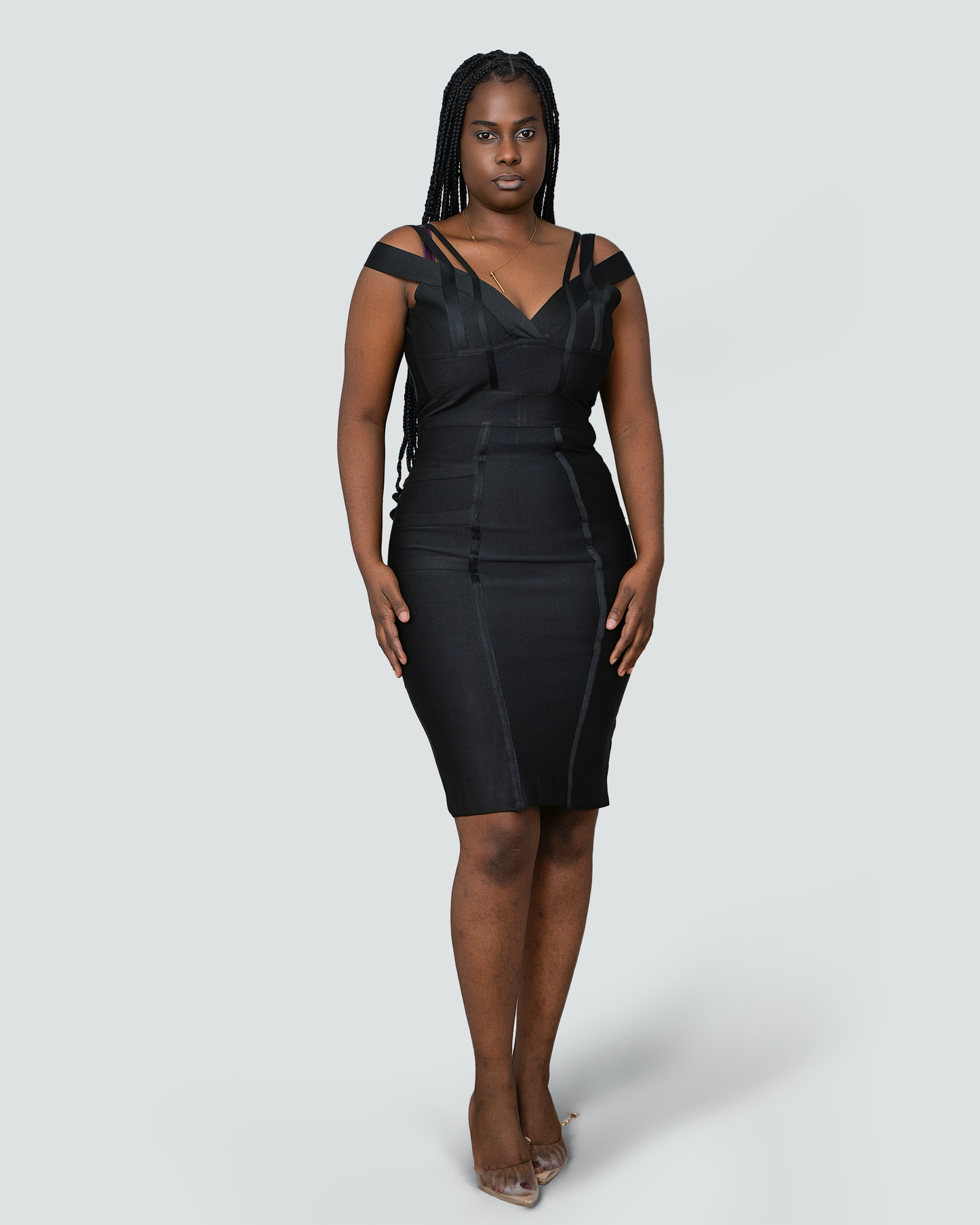 VESTIDO BANDAGEM (Q-19826B)